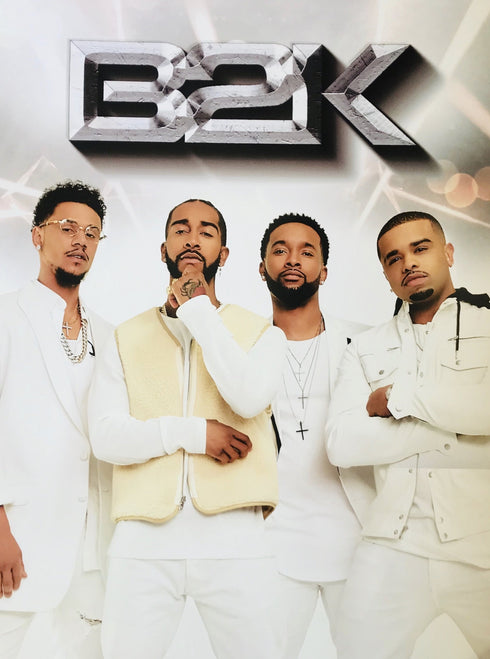 Limited Edition B2K White Poster - Band in White